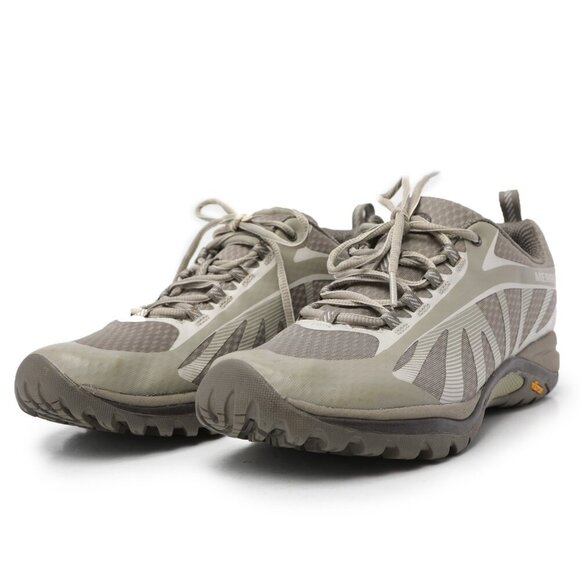 Merrell Siren Edge 3 Hiking Shoes Outdoors Vegan Athletic Aluminum Vibram Sole - Picture 3 of 9